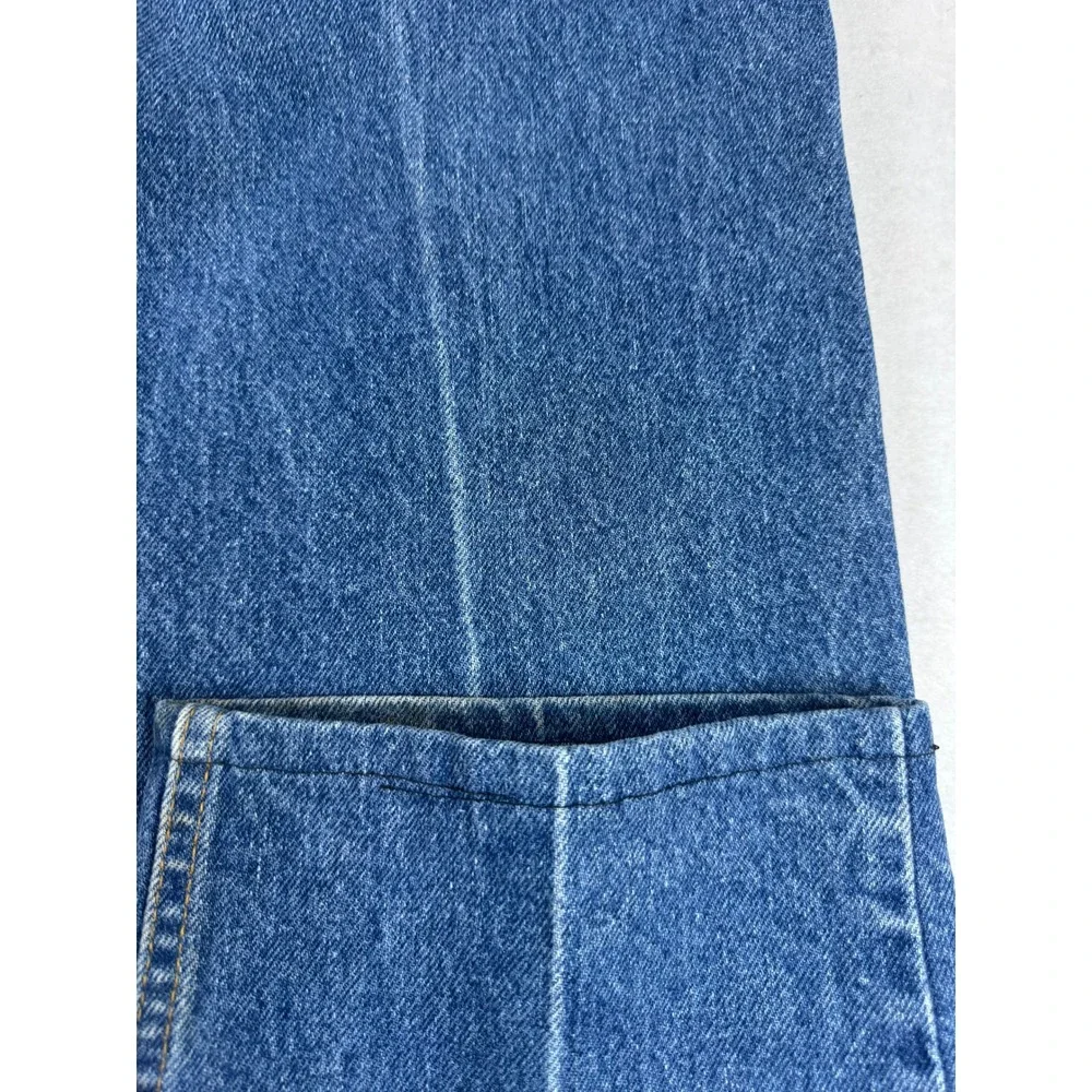Vintage Levis 505 Orange Tab Jeans 90s Mens 36x27 USA Straight Leg Medium Wash